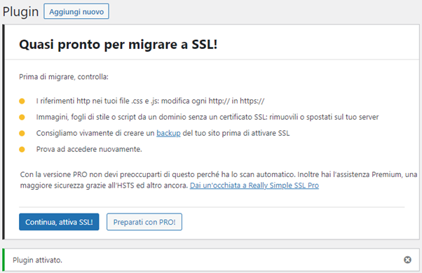 Really Simple SSL plugin - Migrare a SSL Really Simple SSL plugin - Migrare a SSL